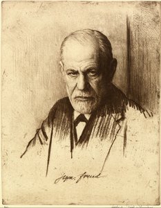 Portrait de Sigmund Freud 1856-1939, 1926