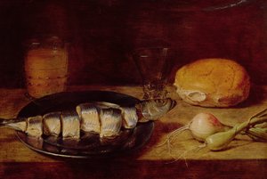 Nature morte avec un hareng