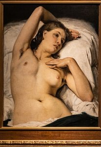 Nu de femme (modèle reposant)