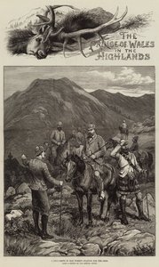 Le Prince de Galles dans les Highlands