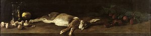 Nature morte avec un lièvre, 1863