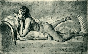 Nu féminin allongé, 1751, 1943