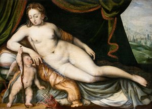Vénus et Cupidon, c.1560