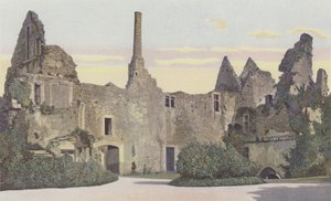 Bressuire, Ruines du Château, Intérieur