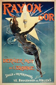 Affiche publicitaire pour Rayon d