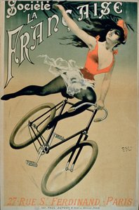Affiche publicitaire pour la Société La Française, Paris