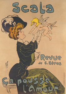 Affiche de la Revue de la Scala