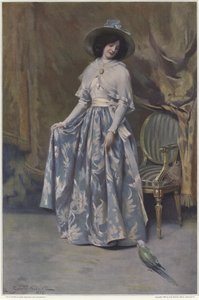 Portrait en bleu