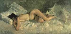 Nu allongé, vers 1887