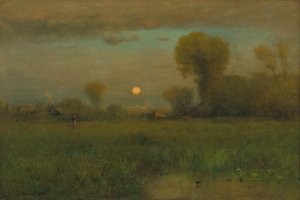Lune de moisson, 1891