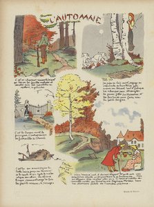 Automne. Illustration pour Le Rire