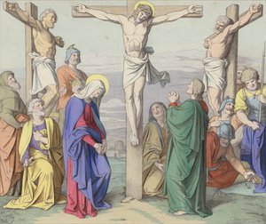 Jésus meurt sur la Croix