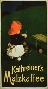 Affiche publicitaire pour le café malté Kathreiners