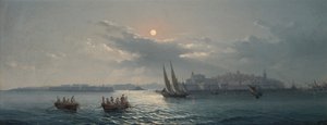 Vue du Grand Port, La Valette, 1885