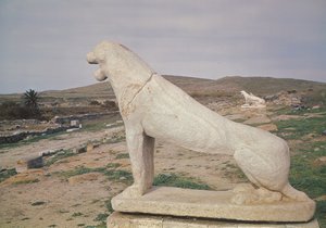 Vue de la terrasse des lions