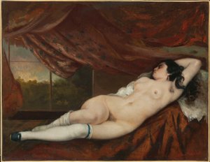 Femme nue allongée