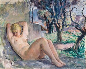 Nu Allongé dans un Jardin, c.1934