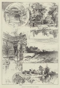 Croquis de Little Moreton Hall, Cheshire