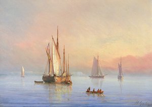 Navires au calme