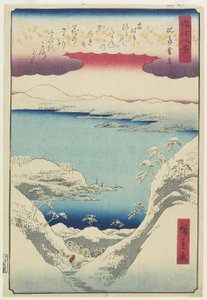 Neige du Soir à Hira, décembre 1857