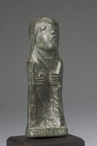 Figure encapuchonnée (bronze)