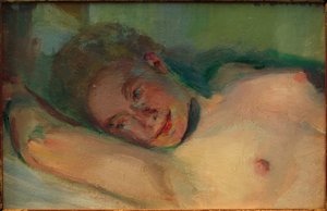 Nu de jeune fille