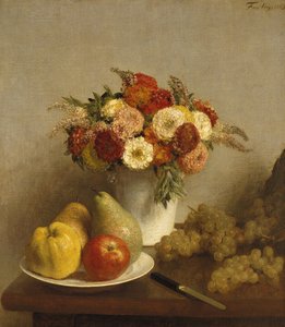 Fleurs et fruits, 1865