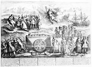 Les demi-pence de Wood, 1724