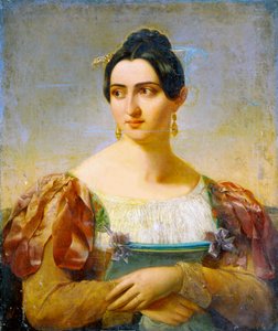 Portrait féminin, début du XIXe siècle