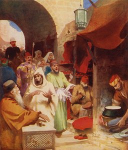 Une rue de bazar oriental