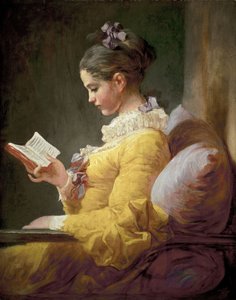 Jeune fille lisant, vers 1770