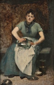La servante, vers 1875-90