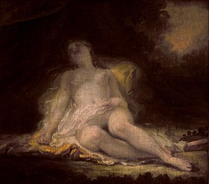 Bacchante endormie