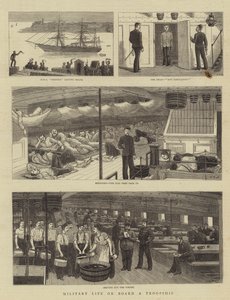 Vie militaire à bord d