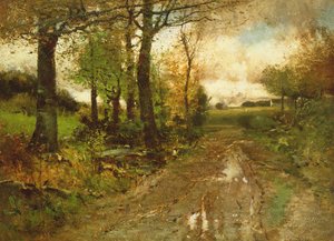Route à travers les bois