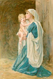 La Vierge Marie avec Jésus