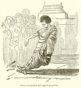 Drusus est poignardé et expire gracieusement