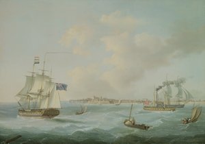 Navires au large de Margate, 1825