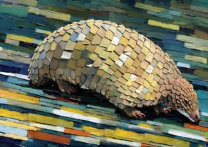 Animaux : pangolin 2