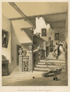 Escalier, Aston Hall, Warwickshire
