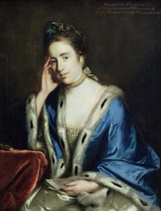 Portrait de Charlotte Walsingham, 1760