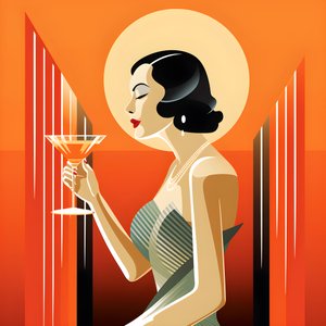 Femme style années 30 1