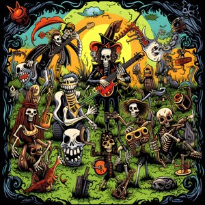 monstres jouant des instruments 1