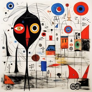 Illustrations surréalistes de Joan Miró 2