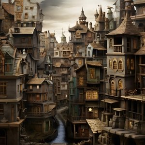 une ville de maisons couchées 2