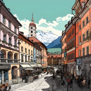 Innsbruck, dessin animé 3