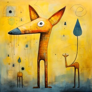 chien jaune 2