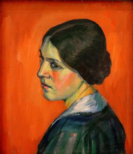 Sans titre (Portrait de Helma Schwitters)