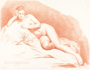 Femme nue allongée, 1771