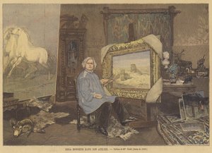 Rosa Bonheur dans son atelier